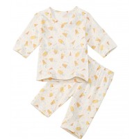 韓國制女童七分袖居家服--雪糕